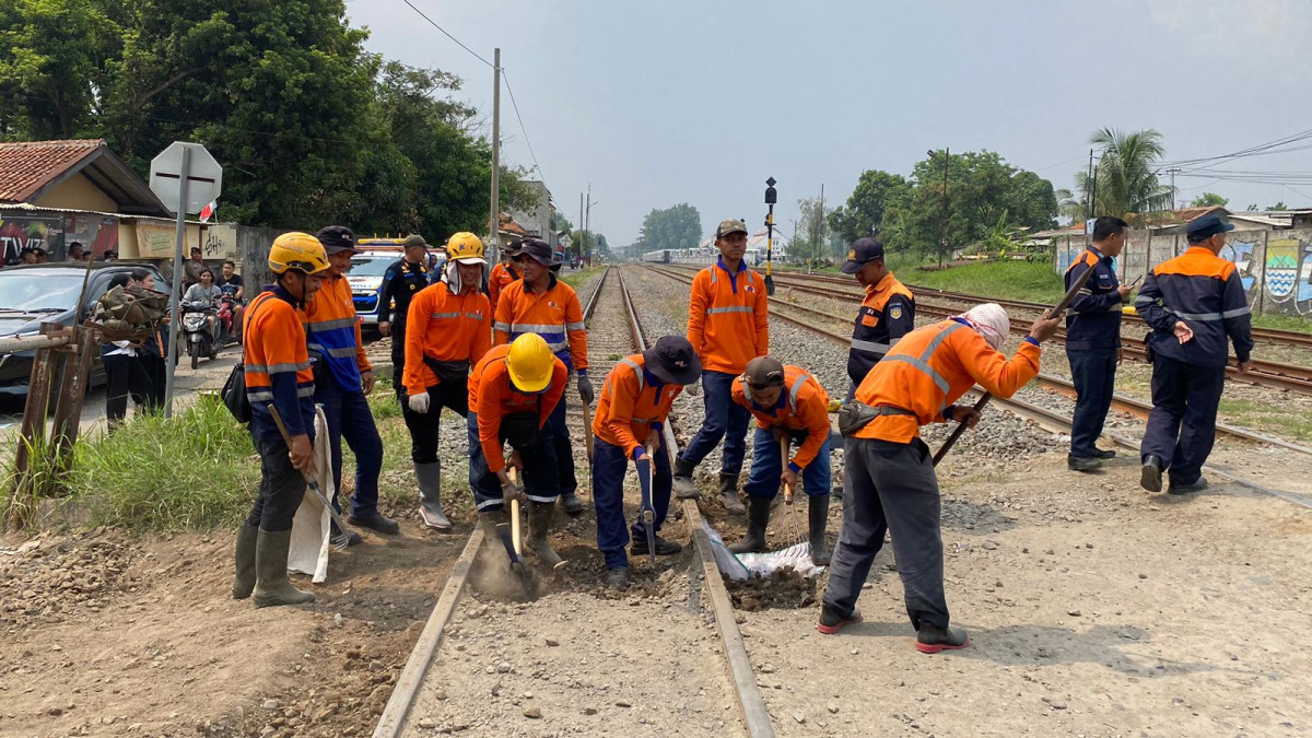 Emplasemen Stasiun Purwakarta