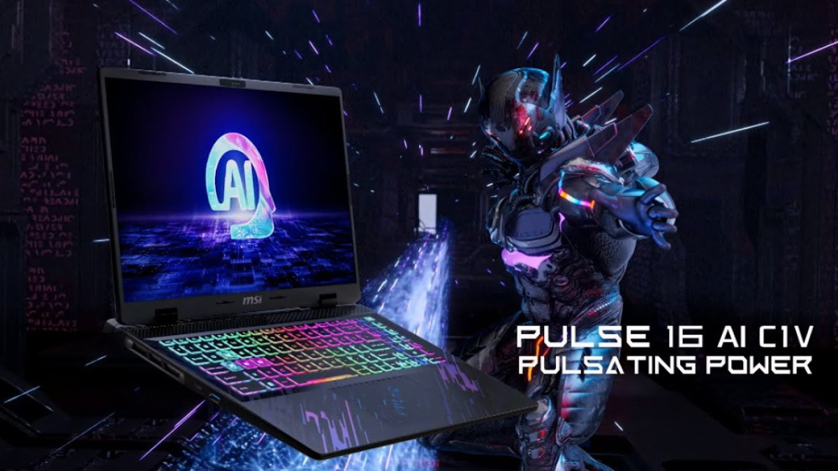 MSI Pulse 16 AI C1VFKG-070ID: Laptop Gaming Powerhouse dengan Kecerdasan Buatan