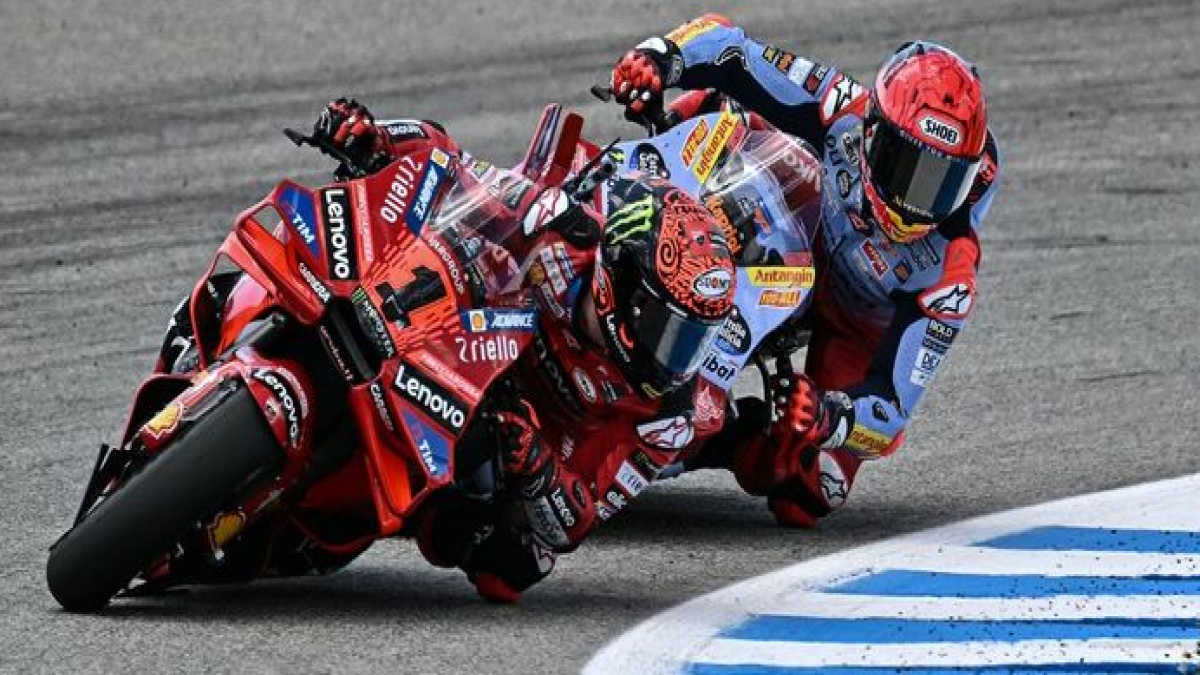 MotoGP 2024 Seri Terakhir Penentu Juara Dunia, Berikut Jadwal Lengkap MotoGP Barcelona 2024 Summber : JORGE GUERRERO/AFP