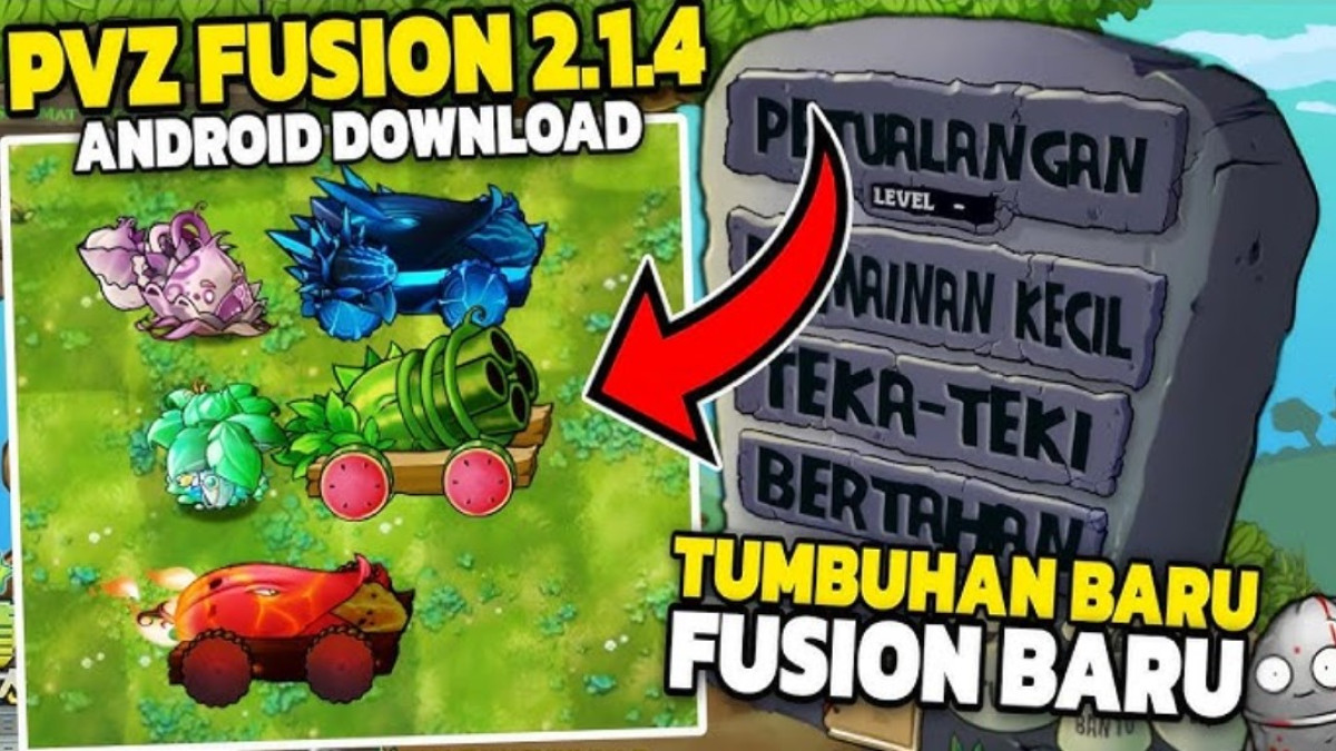 Download Plants vs Zombies Fusion Versi 2.1.4 For Android