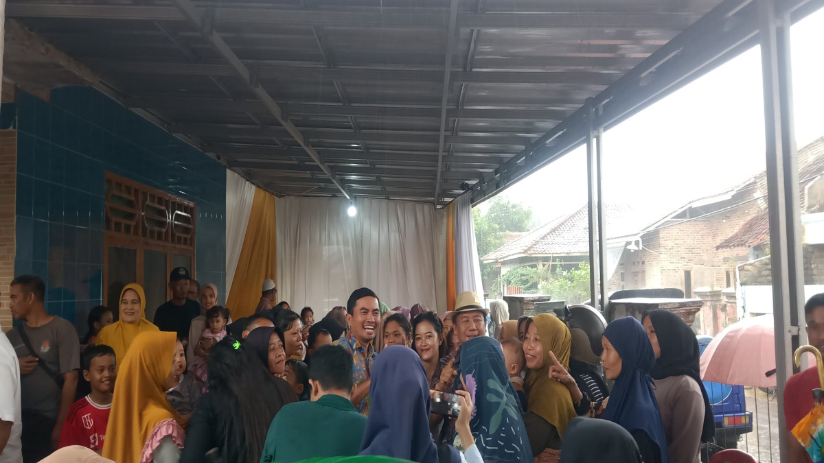 Anggota DPRD Provinsi Jawa Barat, Andhika Surya Gumilar melanjutkan kegiatan Reses I di Desa Manyingsal, Kecamatan Cipunagara, pada Rabu (13/11).