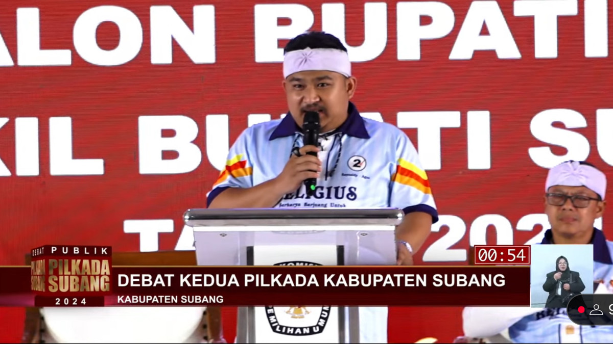 Calon bupati nomor urut no 02