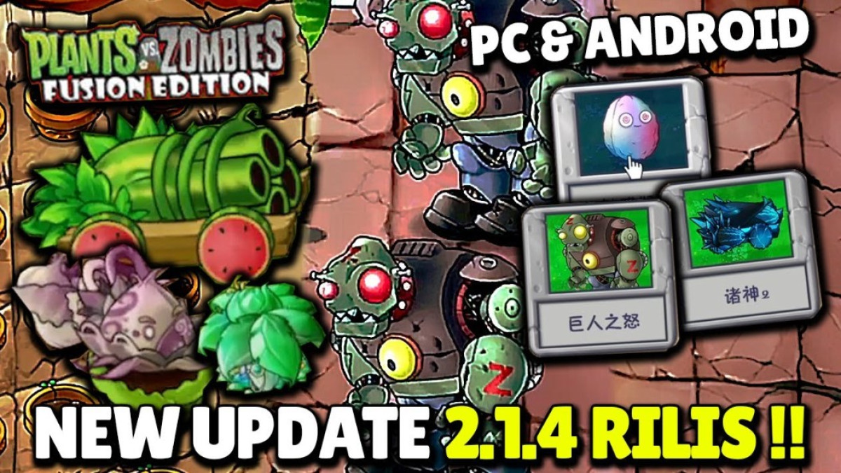 Download Plants vs Zombies Fusion 2.1.4 For PC dan Android