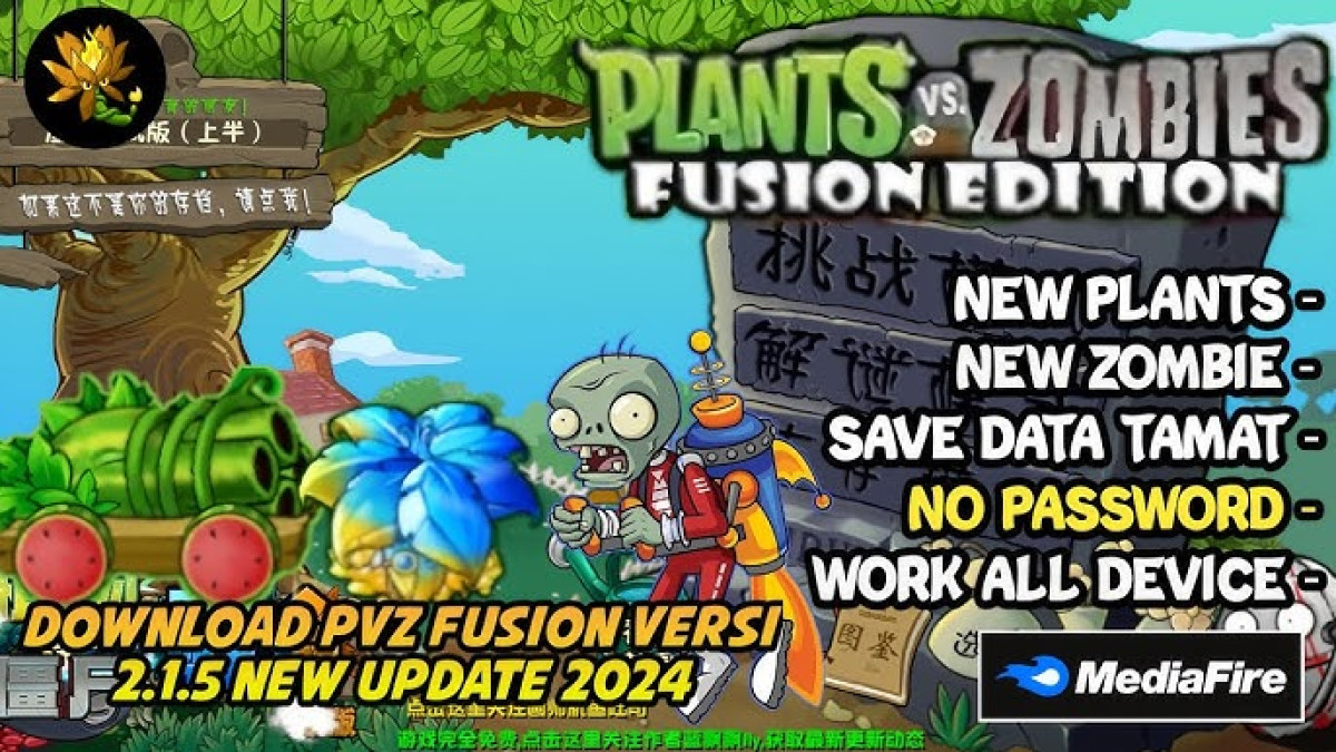 Cara Download dan Install PVZ Fusion 2.1.5 APK, Nikmati Gameplay PVZ yang Lebih Seru!