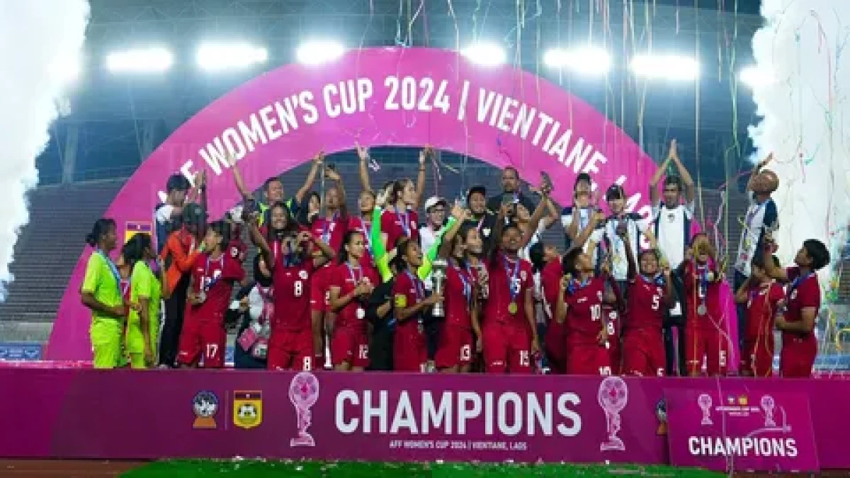 Timnas Putri Indonesia Juara Piala AFF 2024. (©©Instagram/timnasindonesia)