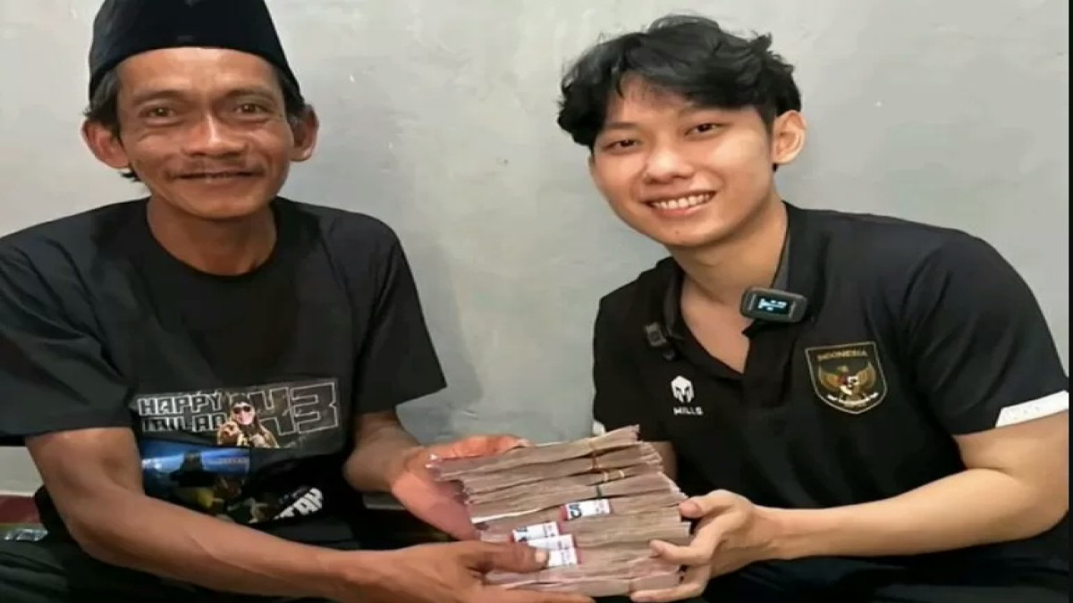 Willy Salim Kasih Rp 100 Juta buat Pak Sun Haji, Penjual Esteh Viral yang Banjir Rezeki!