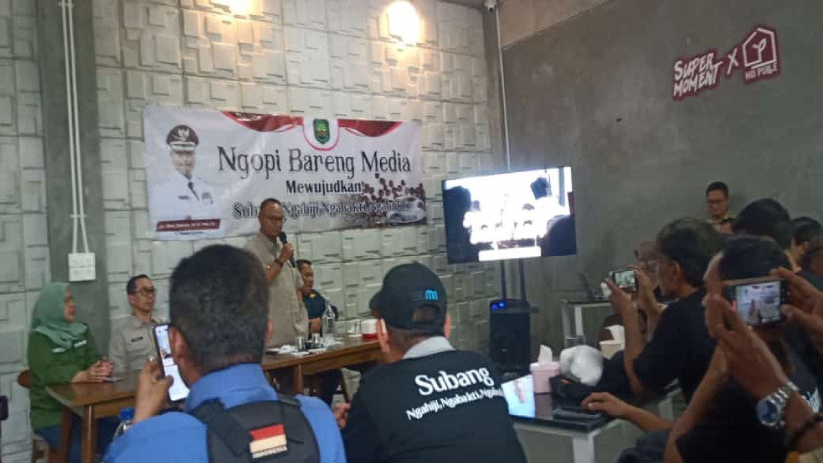 Ngobrol Bareng Media Pj Bupati Beberkan 3 Poin Penting KEK Patimban dan Subang