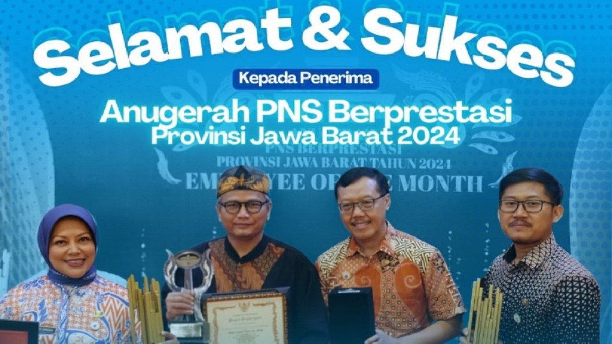 Samsat Subang Raih Penghargaan PNS Berprestasi Jawa Barat 2024