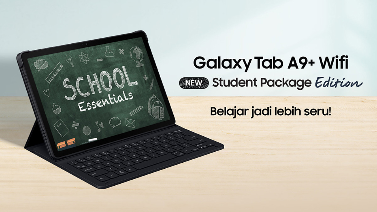 Harga Galaxy Tab A9+ Student Package Edition