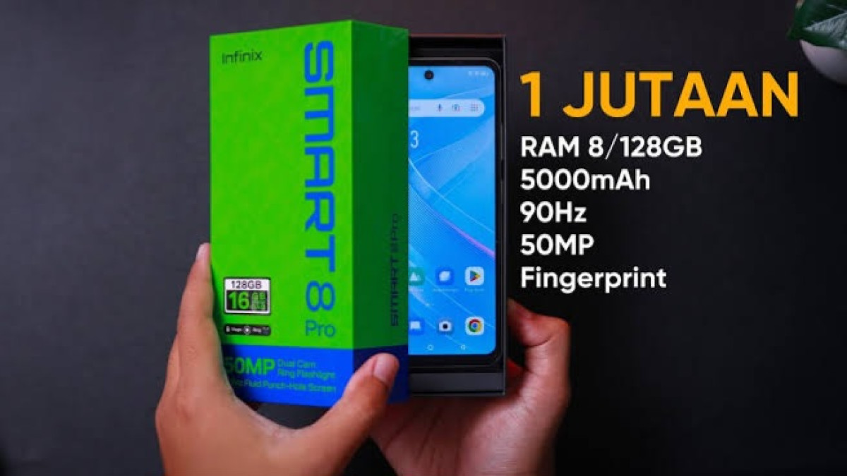 Infinix Smart 8 Pro HP Entry Level dengan Fitur Menarik di Harga Rp1,4 Jutaan