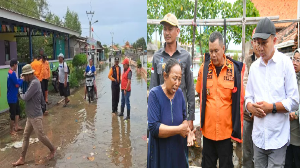 Banjir Rob Melanda Kabupaten Subang, PJ Gubernur Jawa Barat Tinjau Langsung ke Lokasi