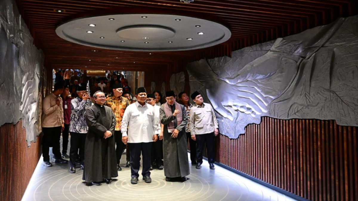 Telah Diresmikan, Terowongan Silaturahim Istiqlal-Katedral Bakal Dibuka Saat Perayaan Natal