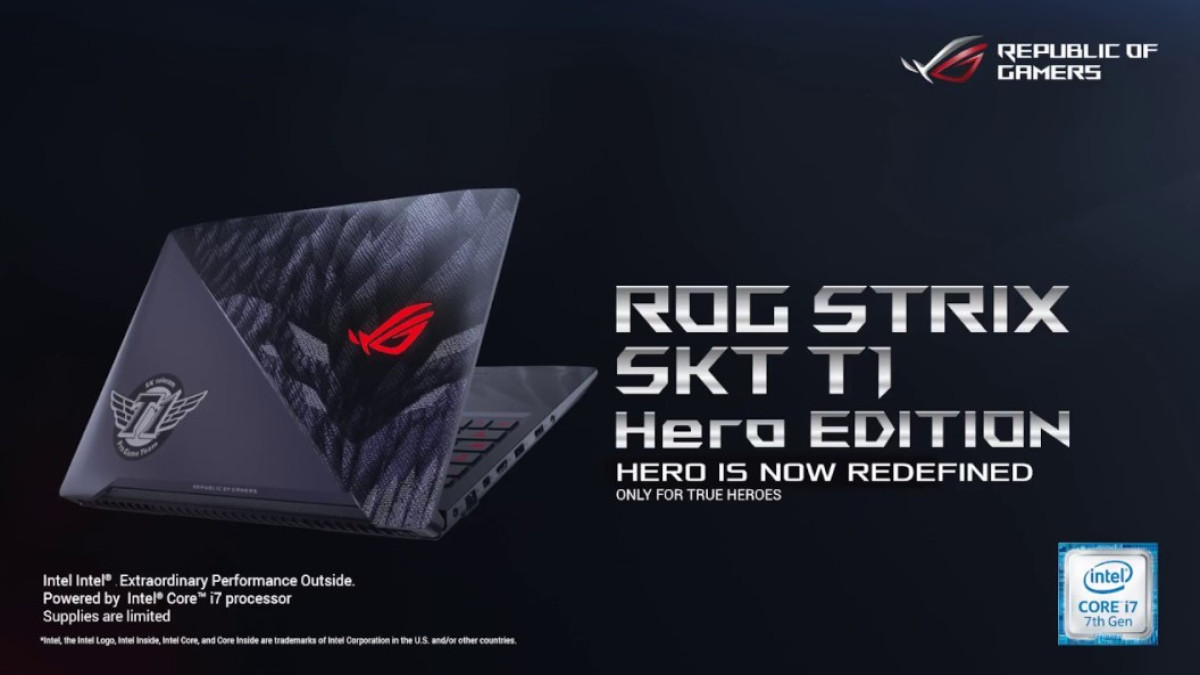 Spesifikasi ASUS ROG Strix SKT T1 Hero Edition: Laptop Gaming Limited Edition Terbaik 2024