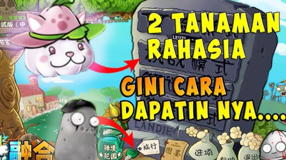 Cara Mendapatkan Tanaman Rahasia di PVZ Fusion 2.1.6