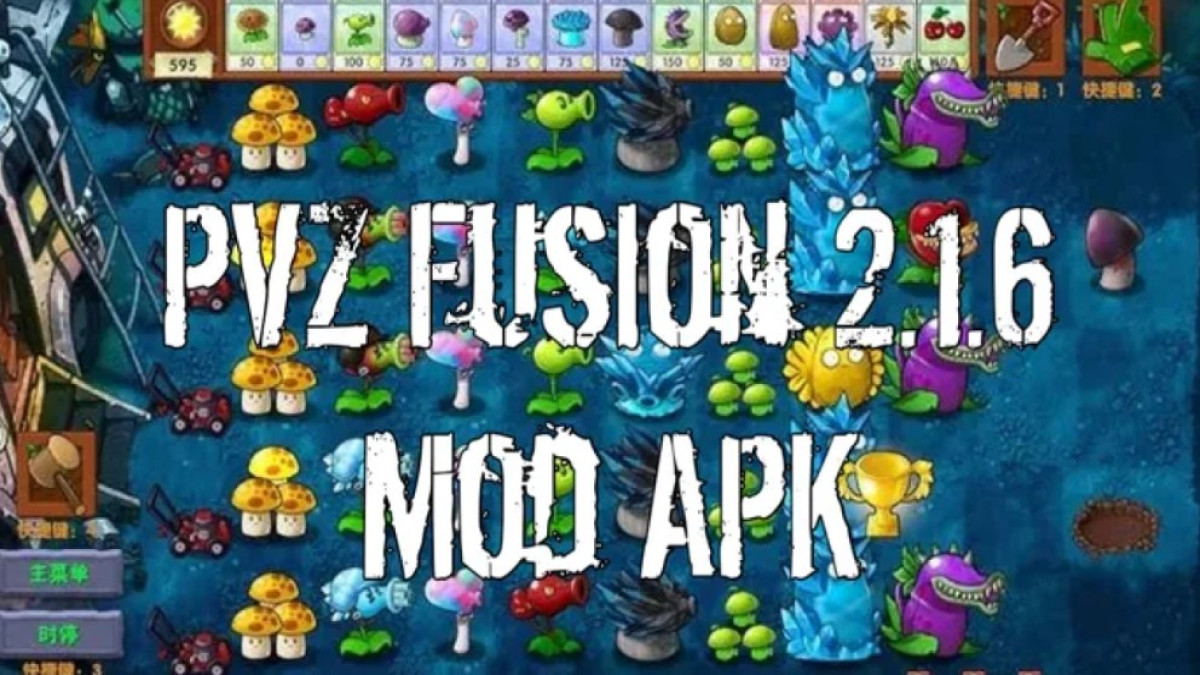 Download PVZ Fusion Versi 2.1.6 Mod APK Matahari Tidak Terbatas