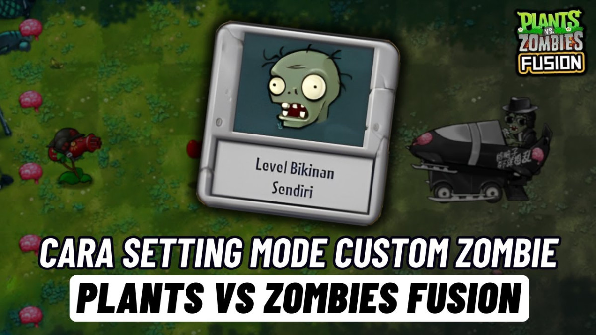 Cara Setting Mode Custom Plant vs Zombie Biar Gak Boring!