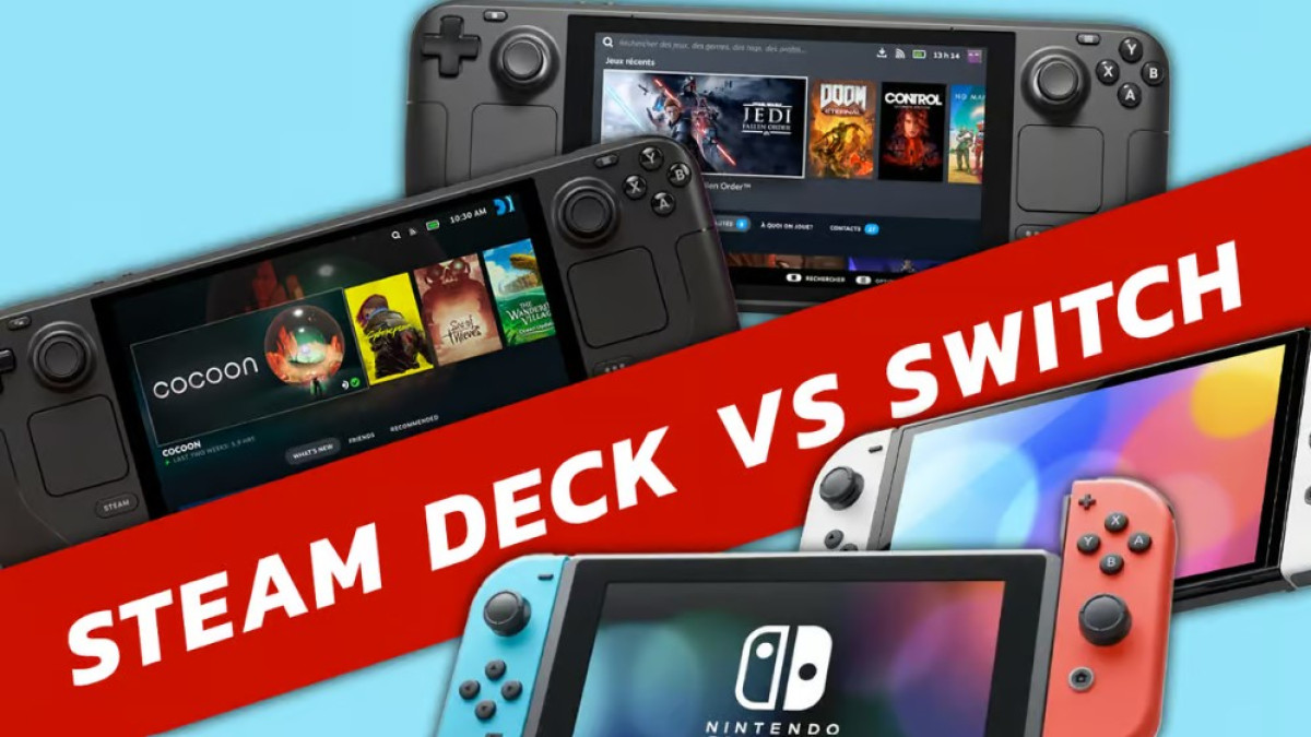 Steam Deck vs Nintendo Switch: Pilihan Konsol Gaming Portable yang Tepat untuk Kamu