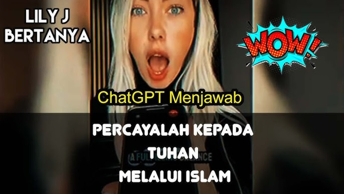 Viral! Chat GPT Jawab Pertanyaan Soal Ketuhanan, Pilih Islam?