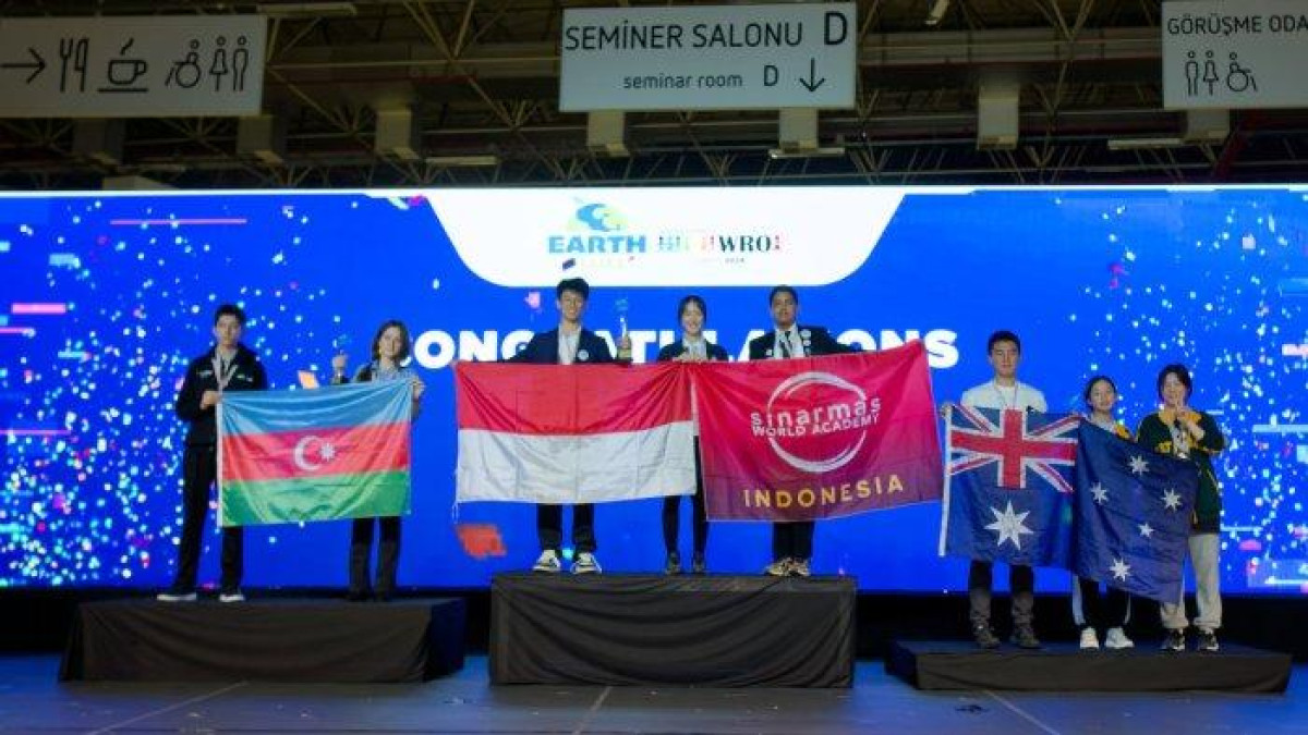 Anak Indonesia Bikin Bangga! Juara Dunia Lomba Robotik di Turki