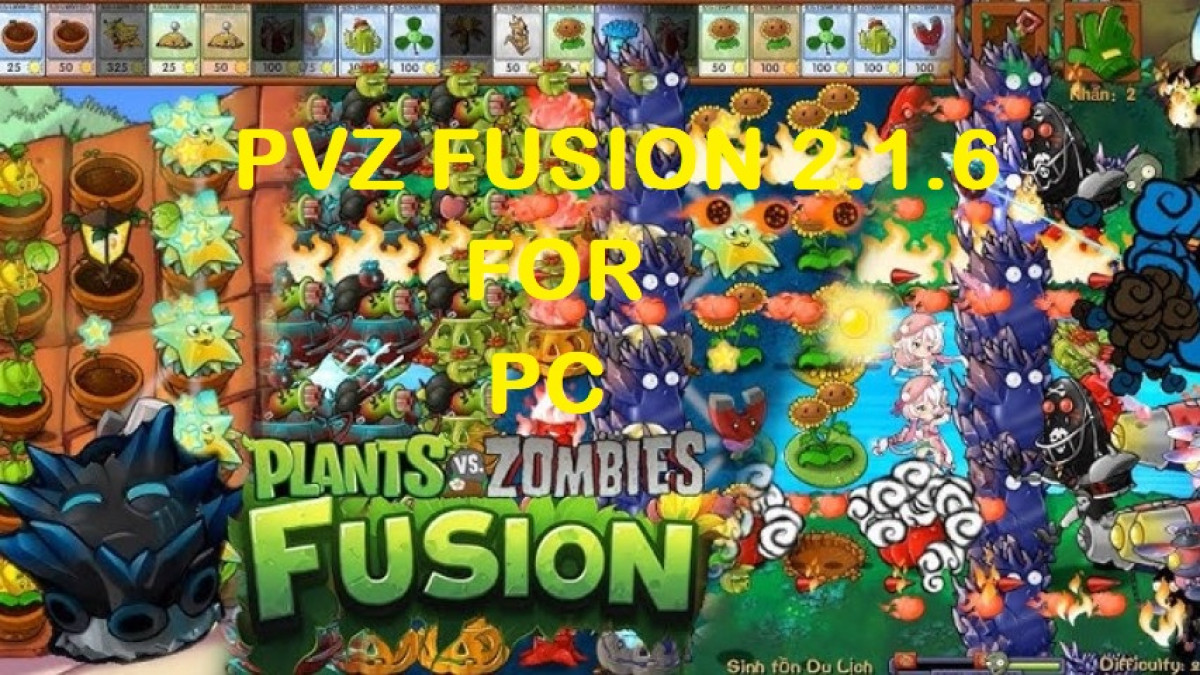 Download Plants vs Zombies Fusion Edition 2.1.6 For PC