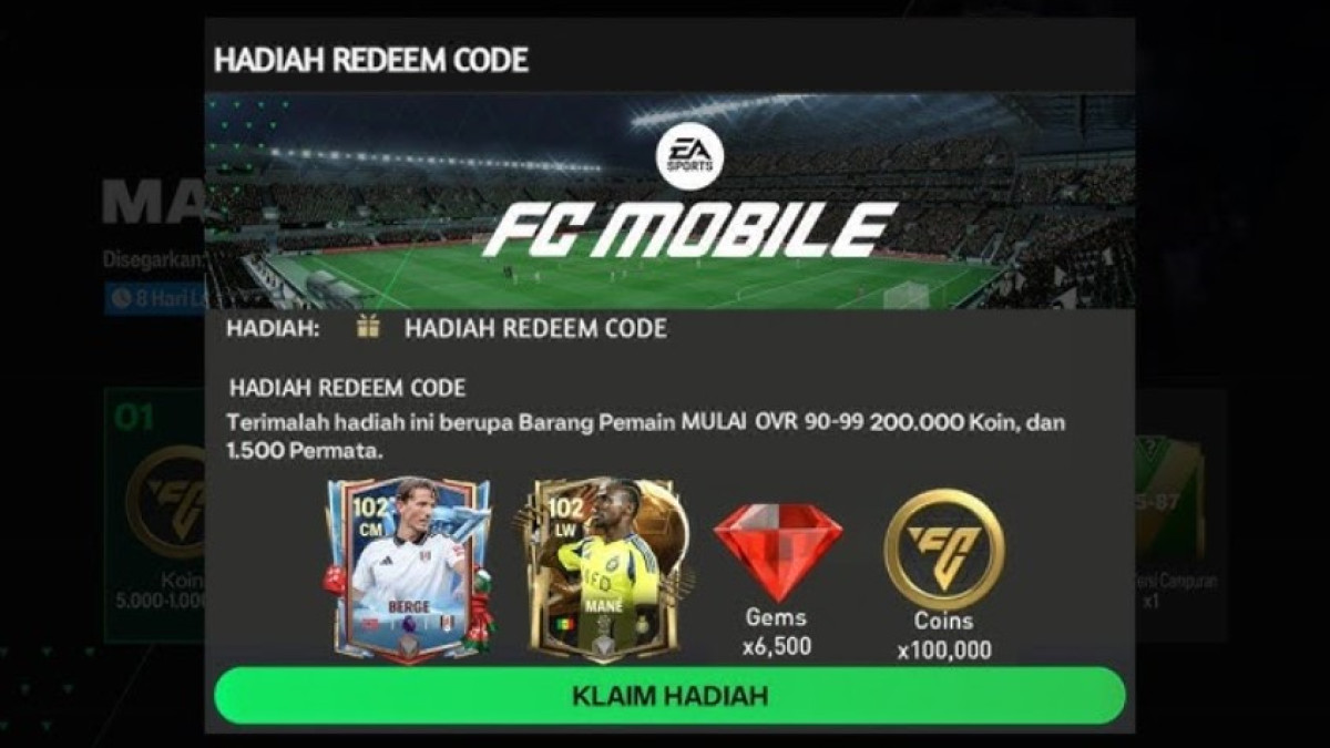 Kode Redeem FC Mobile 31 Desember 2024