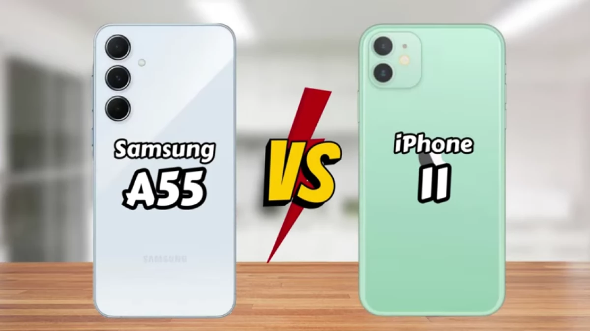 Galaxy A55 vs iPhone 11 Mana yang Lebih Worth It?