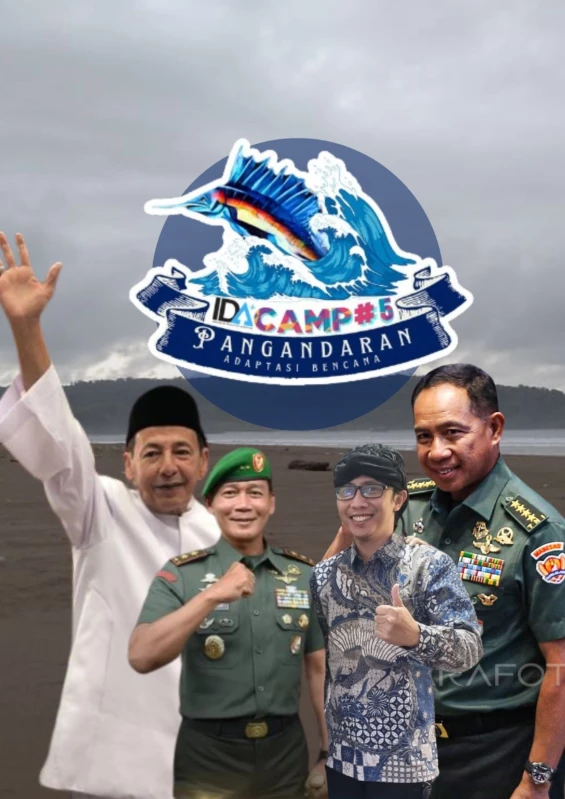 Gotong Royong dalam Aksi Refleksi IDA Camp #5 di Pangandaran