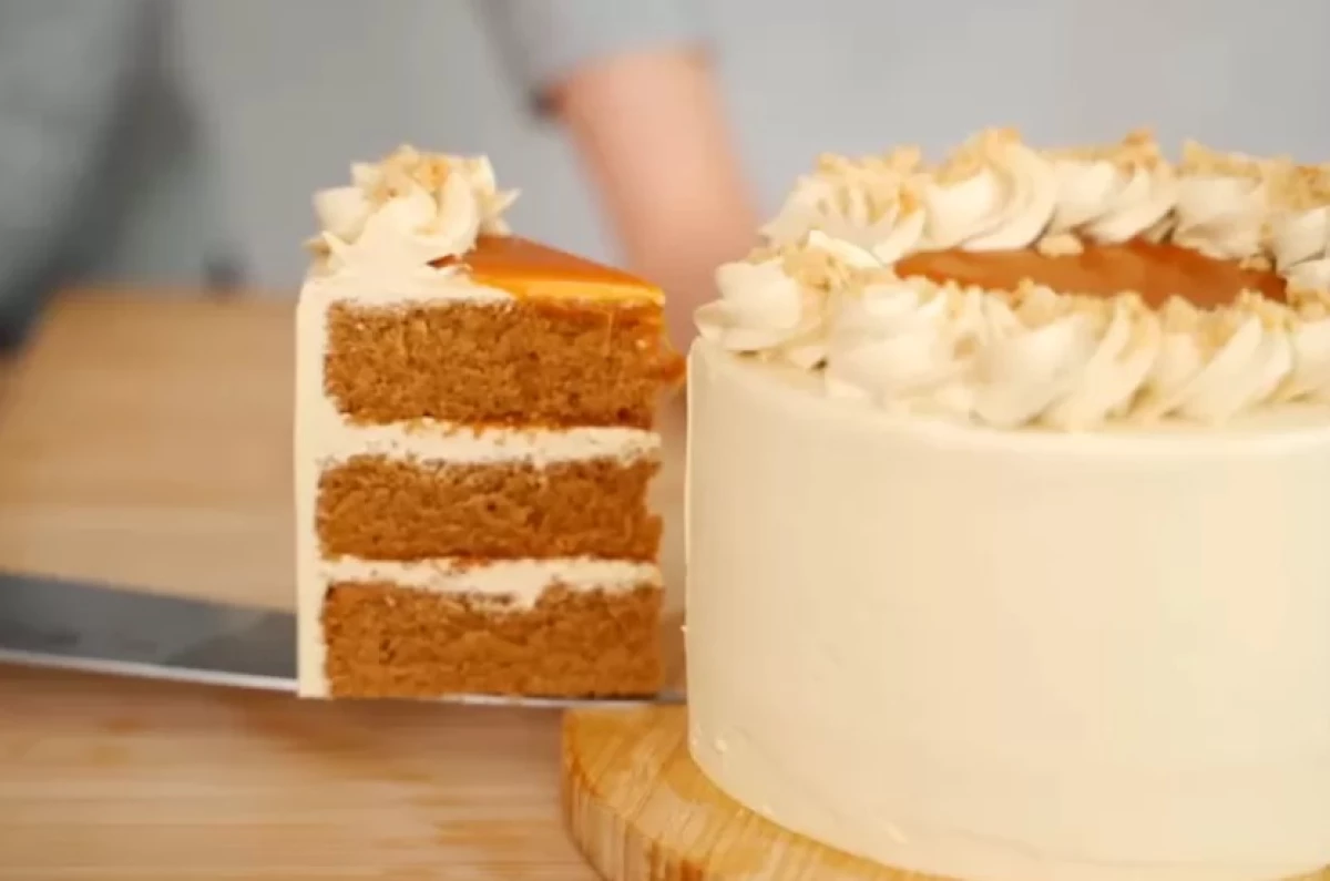 Resep Caramel Latte Cake Ala Luvita Ho yang Manis dan Lembut