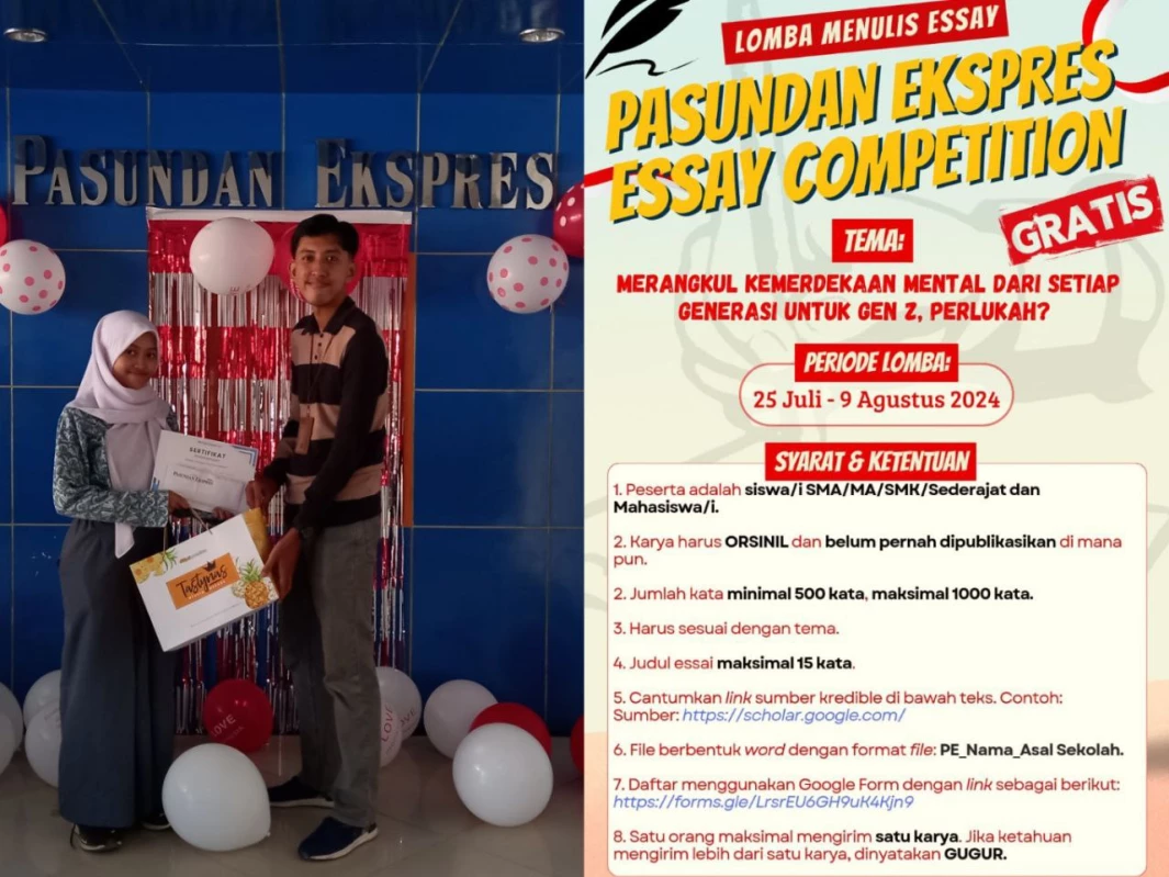 6 Pemenang Lomba Esai dan Kreasi Foto Pasundan Ekspres Subang 2024