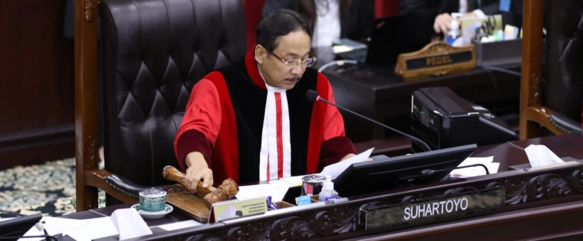 Putusan Mahkamah Konstitusi Terkait Ambang Batas Parlemen dalam Pemilu 2024 (Sumber Foto Mahkamah Kontitusi RI)