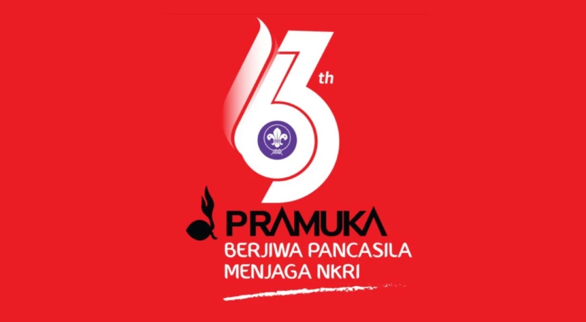 Hari Pramuka ke-63. (Sumber Gambar: Screenshot via Website Pramuka)