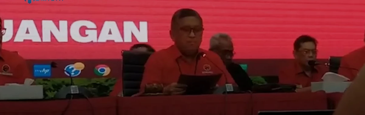 Hasto "PDIP Akan Terus Berjuang Demi Demokrasi yang Jujur dan Adil"