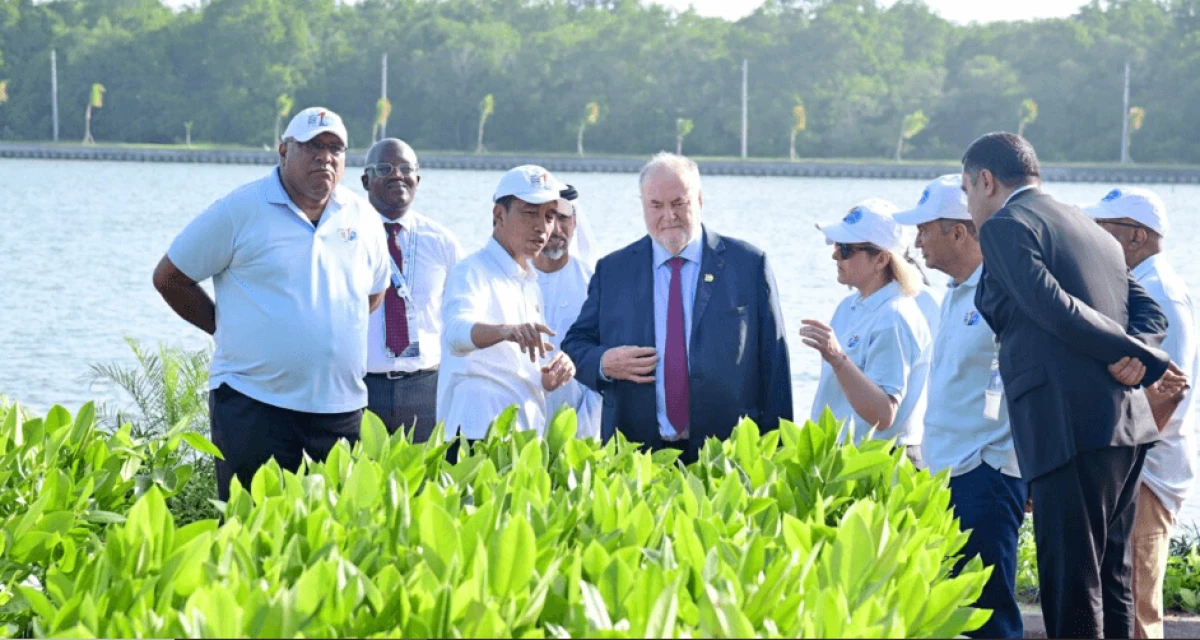 Presiden Jokowi Ajak Sejumlah Pemimpin Delegasi World Water Forum Kunjungi Tahura Ngurah Rai