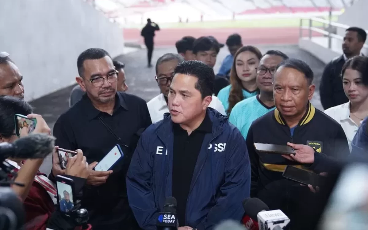 Ketua Umum PSSI, Erick Thohir sumber  (Bola Nusantara / Tommy Satria Ishar)