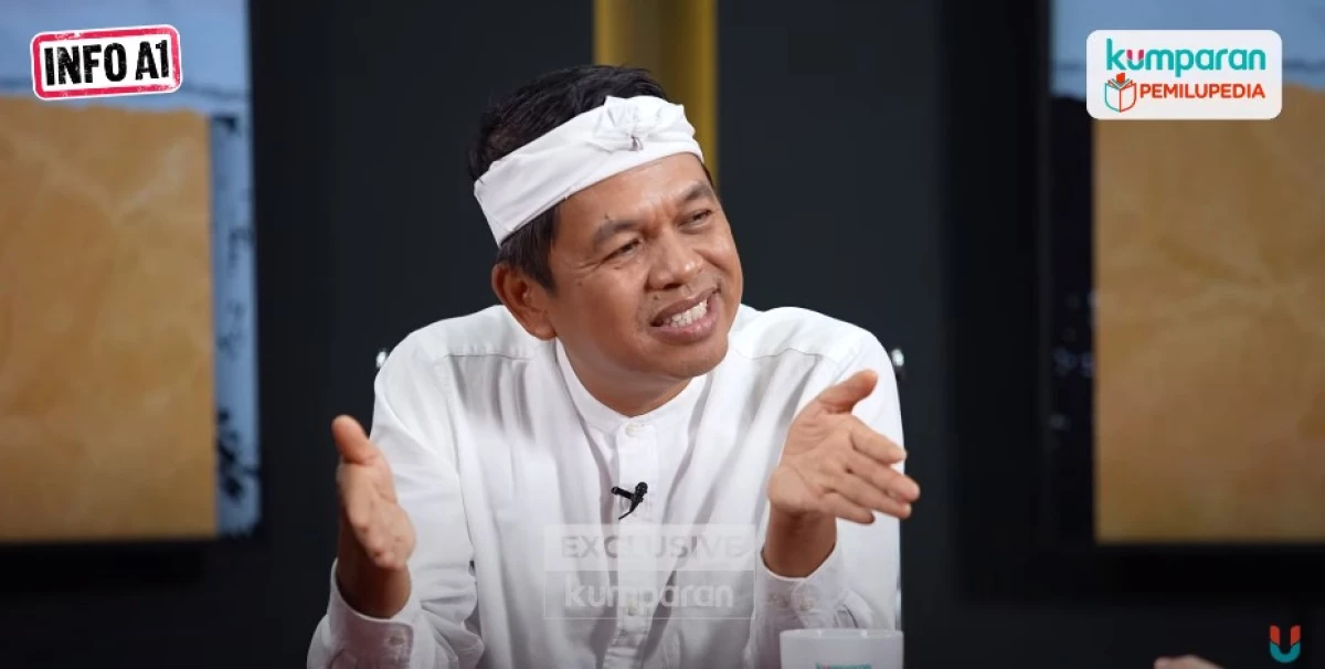 Dedi Mulyadi dalam Podcast A1. (Sumber Foto: Screenshot via kanal YouTube Kumparan)