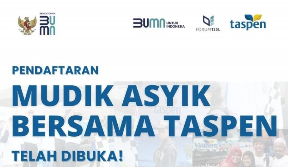 Flyer Mudik Gratis TASPEN 2024. (Sumber: Instagram @taspen/@tjsl_taspen)