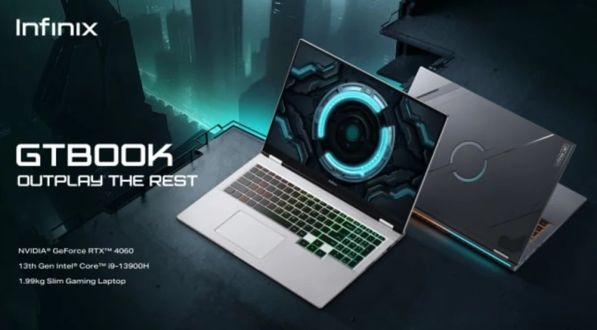 Infinix Merilis Laptop Gaming Pertama Mereka Yaitu GT Book, Dengan Spesifikasi Yang Unggul Untuk Para Gamer