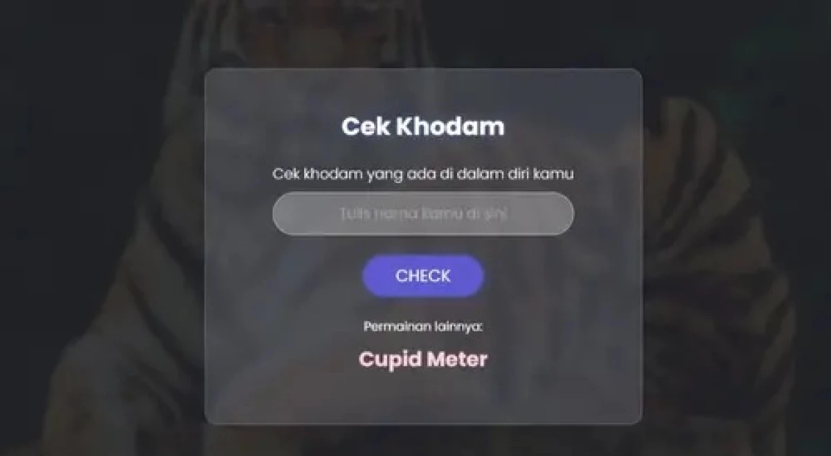 Begini Cara Cek Khodam Online Seru-seruan Yuk!