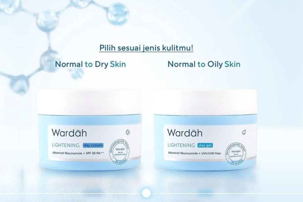 Benarkan Membuat Wajah Glowing Maksimal? Riview Jujur Produk Wardah Lightening Day Cream