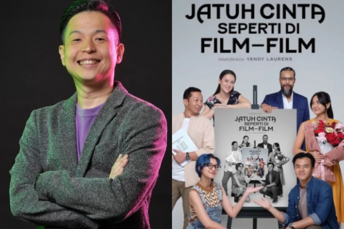 Ernest Prakasa Ungkap Alasan Film Jatuh Cinta Seperti di Film-Film Berkonsep Hitam Putih