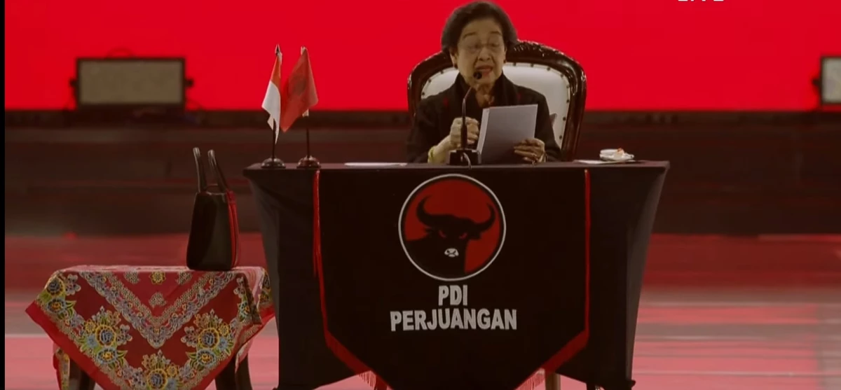 Ketua Umum PDIP Sentil Kekuasaan dan Kinerja MK di Rakernas V