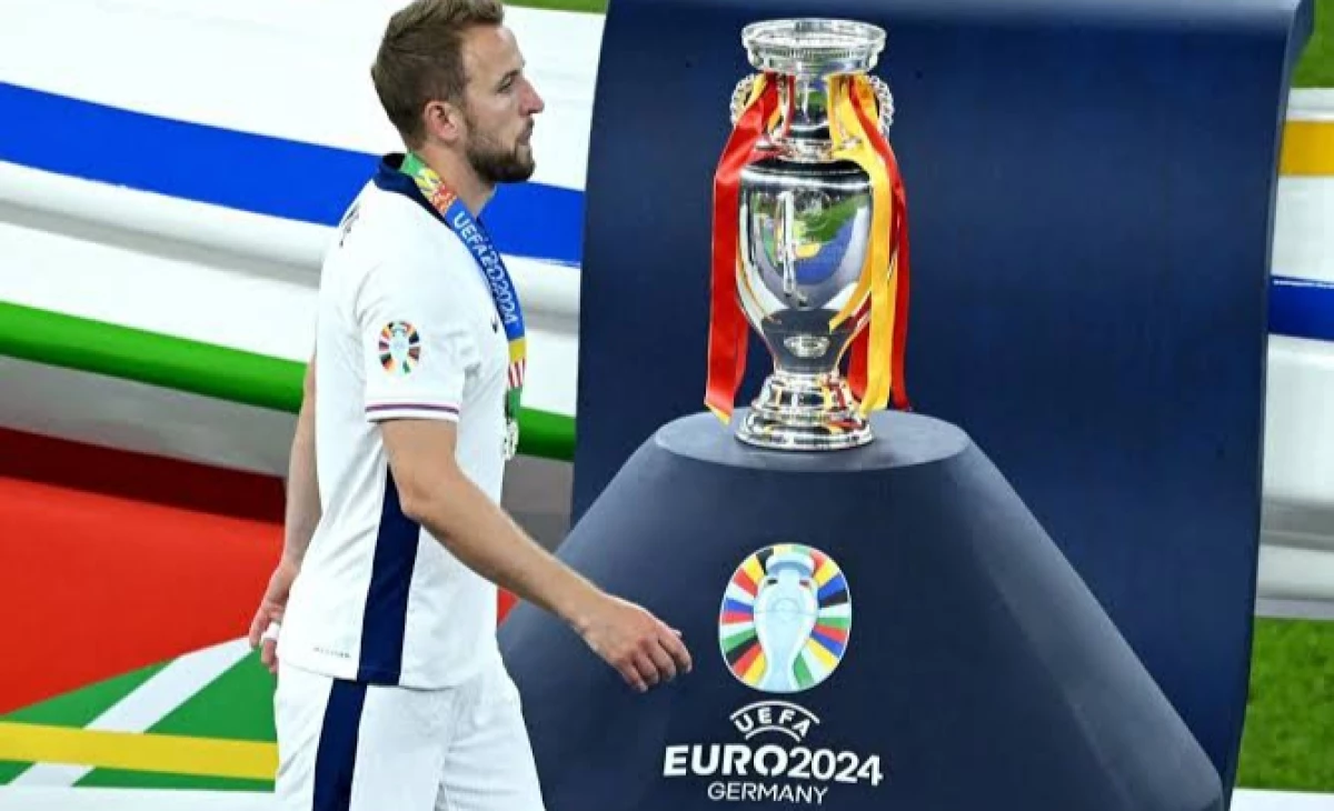 Kutukan terus berlanjut, Harry Kane gagal menangkan trofi Euro 2024. Sumber (Foto: REUTERS)