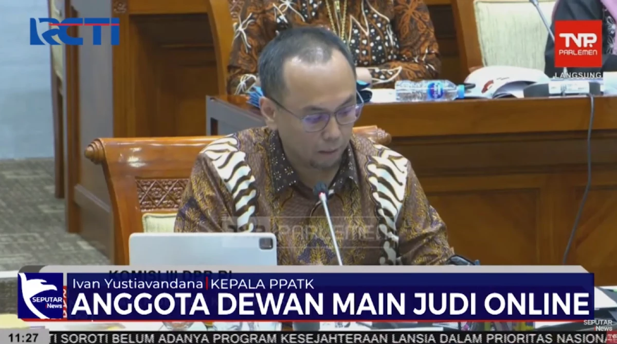 1.000 Anggota Dewan Tercifuk Main Judi Online, Transaksinya Mencapai  25 Milyar!