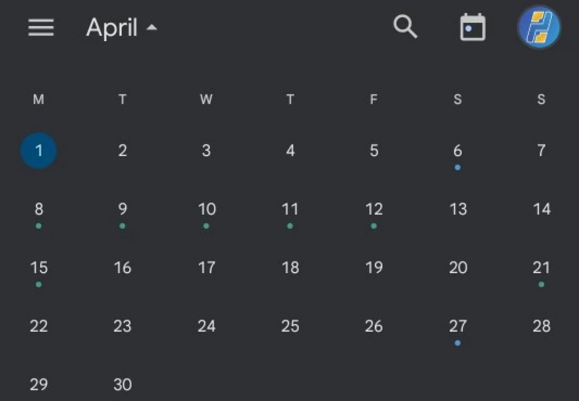 Tanggal Merah di Bulan April 2024. (Sumber Gambar: Pasundan Ekspres/Screenshot via Google Calendar)