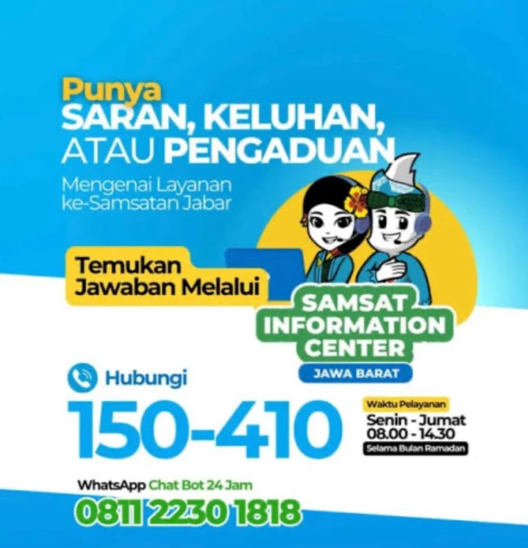 Hadirnya Samsat Information Center di Jabar Meningkatkan Akses Layanan Samsat Subang.