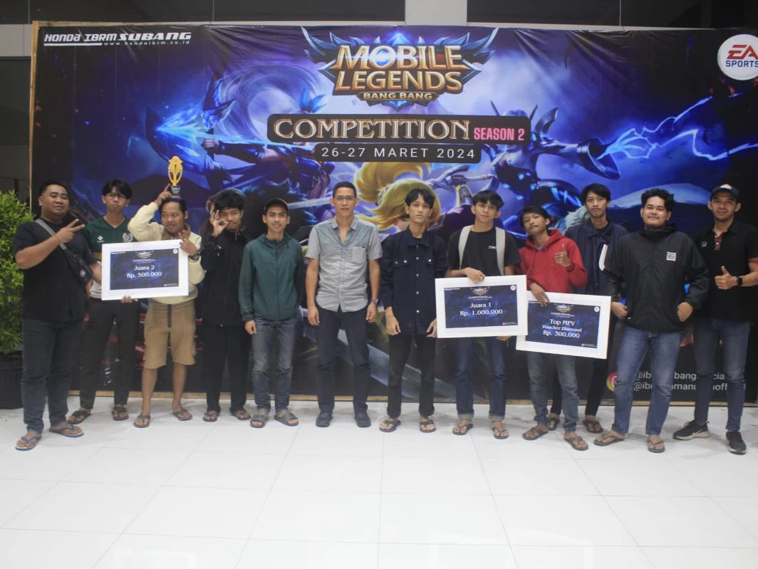 Honda IBRM Subang sukses menggelar Mobile Legends Competition Season 2. (Muhammad Faisal/Pasundan Ekspres)