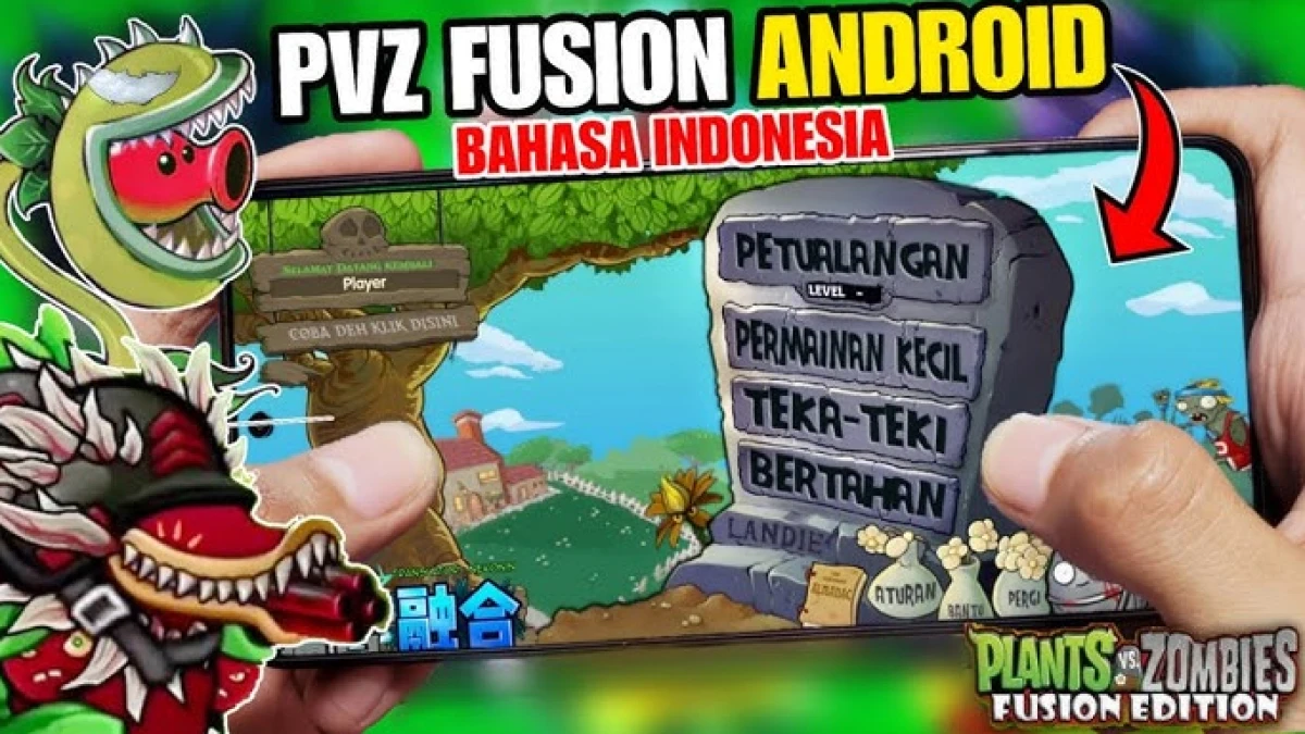 Download PVZ Fusion 2.1.6 Untuk Android Versi Bahasa Indonesia