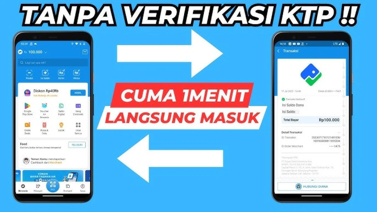 Serius Nih? Aktifkan Dana Cicil Tanpa KTP di Akun Baru? Cek Faktanya di Sini!