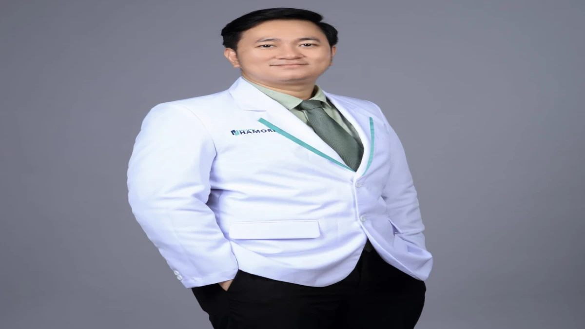 Dokter spesialis Paru Rumah Sakit Hamori, dr. Pandu Mahesa, Sp. P.