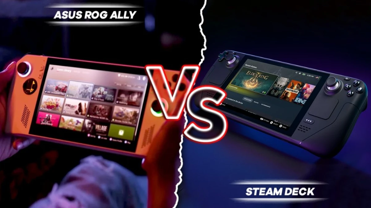 ASUS ROG Ally vs Steam Deck: Duel Handheld Gaming PC Terbaik Tahun 2025